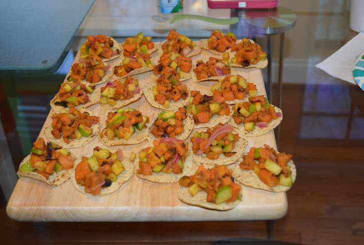 Spicy Sweet Potato Salsa