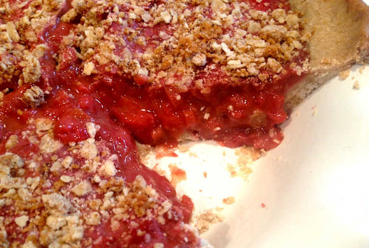 Gluten-Free Recipe: Strawberry Rhubarb Pie