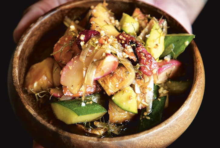 How A Top Chef Makes The Perfect Vegan Poke, Full Of Color & Texture