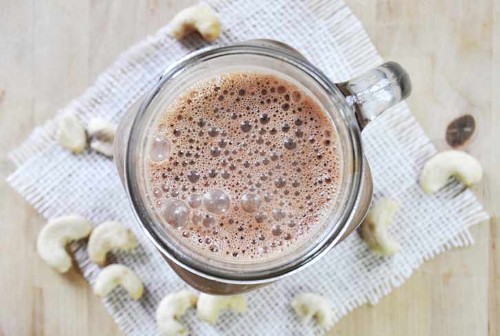 Chocolate Cashew Milk (It's Vegan!)