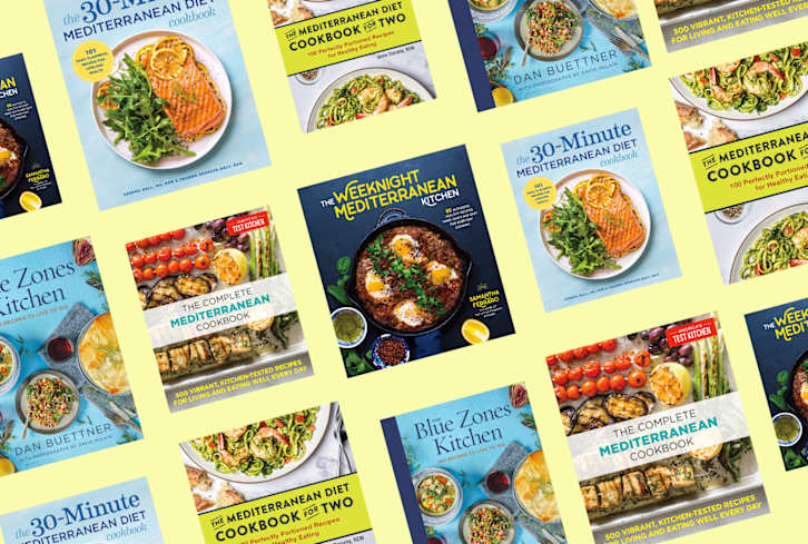 8 Mediterranean Diet Cookbooks That RDs Recommend For Healthy Meal Inspo