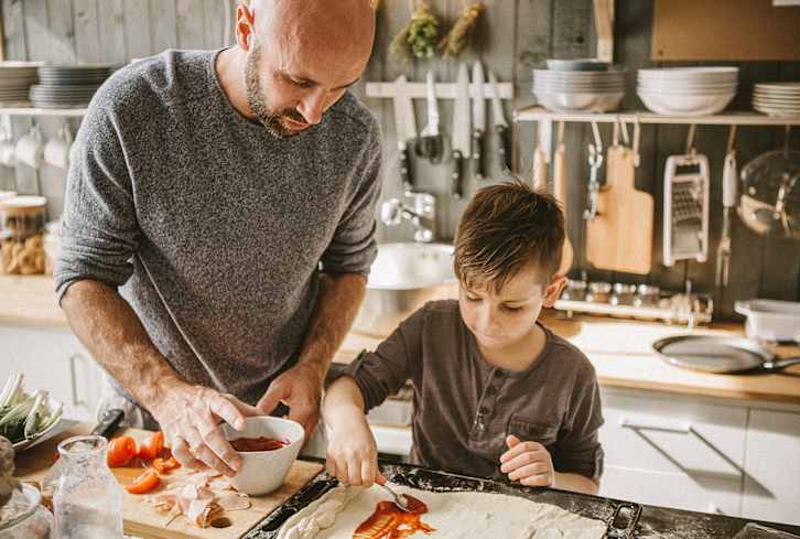 Pizza Party Every Day with this Ham and Kale Flatbread