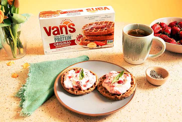 Start Your Morning Off Right With This Plant-Based Protein-Packed Sweet Tartine