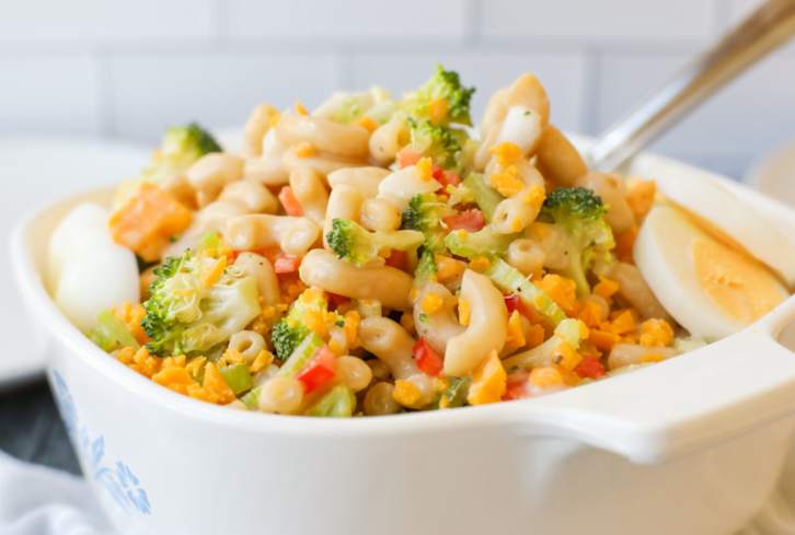 This Ultra-Creamy Pasta Salad Actually Supports Your Digestion