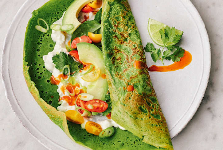 Try These Spinach Pancakes For A Healthy, Savory Breakfast Option