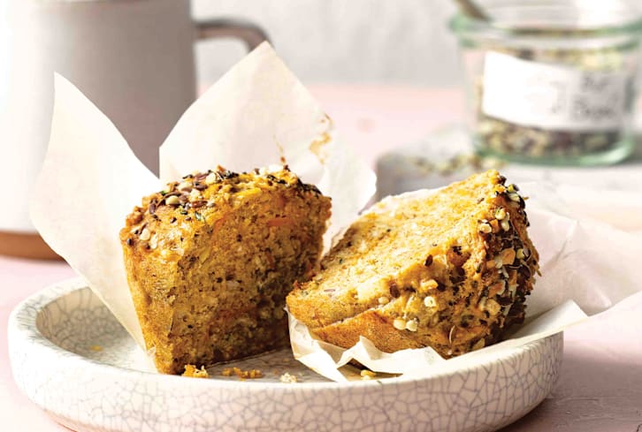 Jump-Start Your Day With These Everything Bagel Superhero Muffins