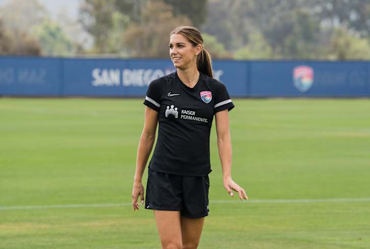 Exactly How Soccer Superstar Alex Morgan Stays Grounded During High-Stress Games