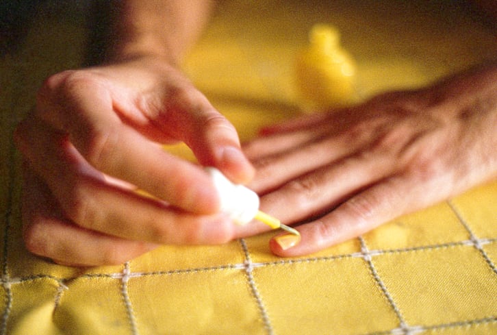 Calling It: Tahini Nails Will Dominate The Low-Key Manicure Scene
