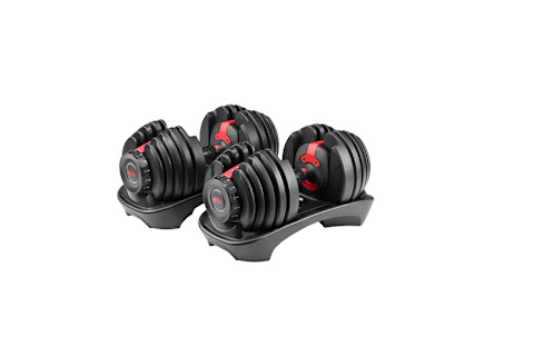 Maximize your at-home practice. Space-saving adjustable dumbbells for versatile, full-body training without the clutter. Maximize your at-home practice. Space-saving adjustable dumbbells for versatile, full-body training without the clutter.