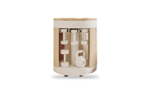 Mindful organization for your fitness sanctuary. A sleek, mobile cart to store essentials and maintain a minimalist, performance-focused space. Mindful organization for your fitness sanctuary. A sleek, mobile cart to store essentials and maintain a minimalist, performance-focused space.