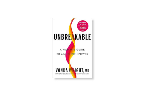 Unbreakable by Vonda Wright, a science-backed guide to elevating your longevity approach through strength, mobility, and an empowered mindset. Unbreakable by Vonda Wright, a science-backed guide to elevating your longevity approach through strength, mobility, and an empowered mindset.