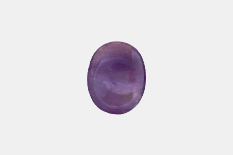 Amethyst worry stone