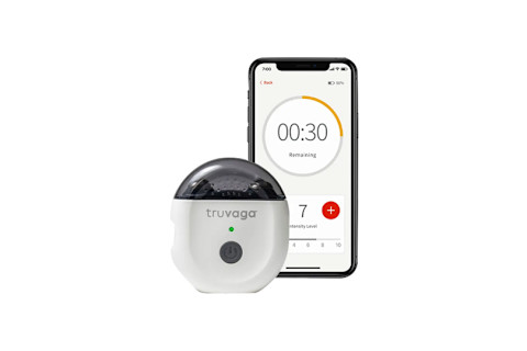 Truvaga Plus handheld device and phone app