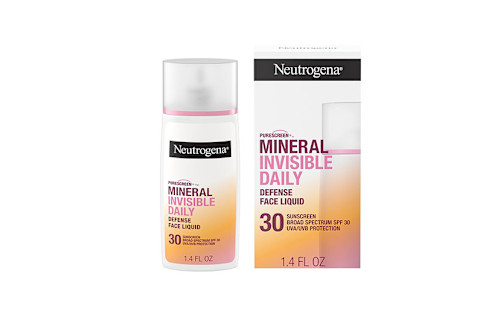 Neutrogena PureScreen+ Mineral Invisible Daily Defense Face Liquid SPF 30