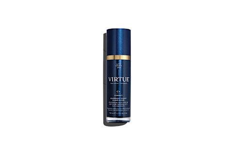 bottle of VIRTUE CORRECT Overnight Scalp & Hair Elixir bottle of VIRTUE CORRECT Overnight Scalp & Hair Elixir