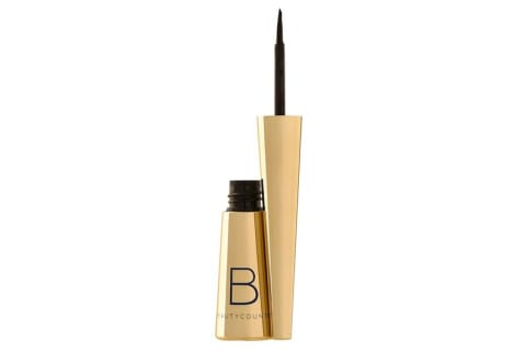 BeautyCounter gold eyeliner container with black liquid liner
