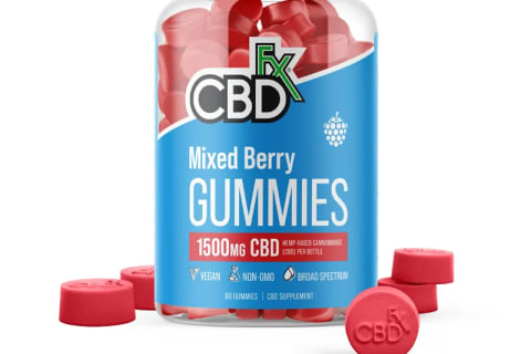 Best CBD Gummies for Pain CBDfx Mixed berry gummies