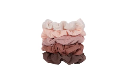 Kitch Assorted Textured Scrunchies 