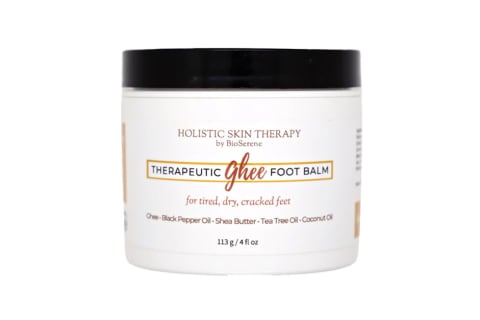 BioSerene Therapeutic Ghee Foot Balm for Dry Feet & Cracked Heels