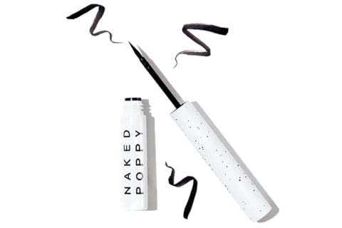 nakedpoppy eyeliner with black squiggles around the product