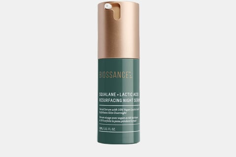 Biossance Squalane + 10% Lactic Acid Resurfacing Night Serum