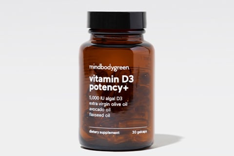 mindbodygreen vitamin D3 potency bottle
