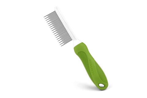 image of comb with grippy handle