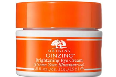 Best eye creams for wrinkles: Origins GINZING™ Vitamin C & Niacinamide Eye Cream To Brighten And Depuff