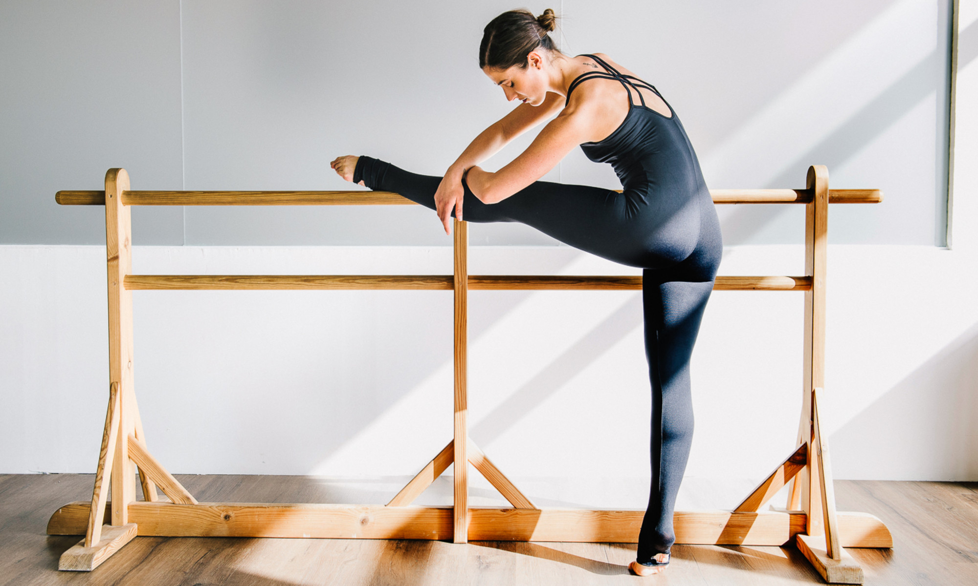 5 Easy Exercises for Portable Ballet Barres