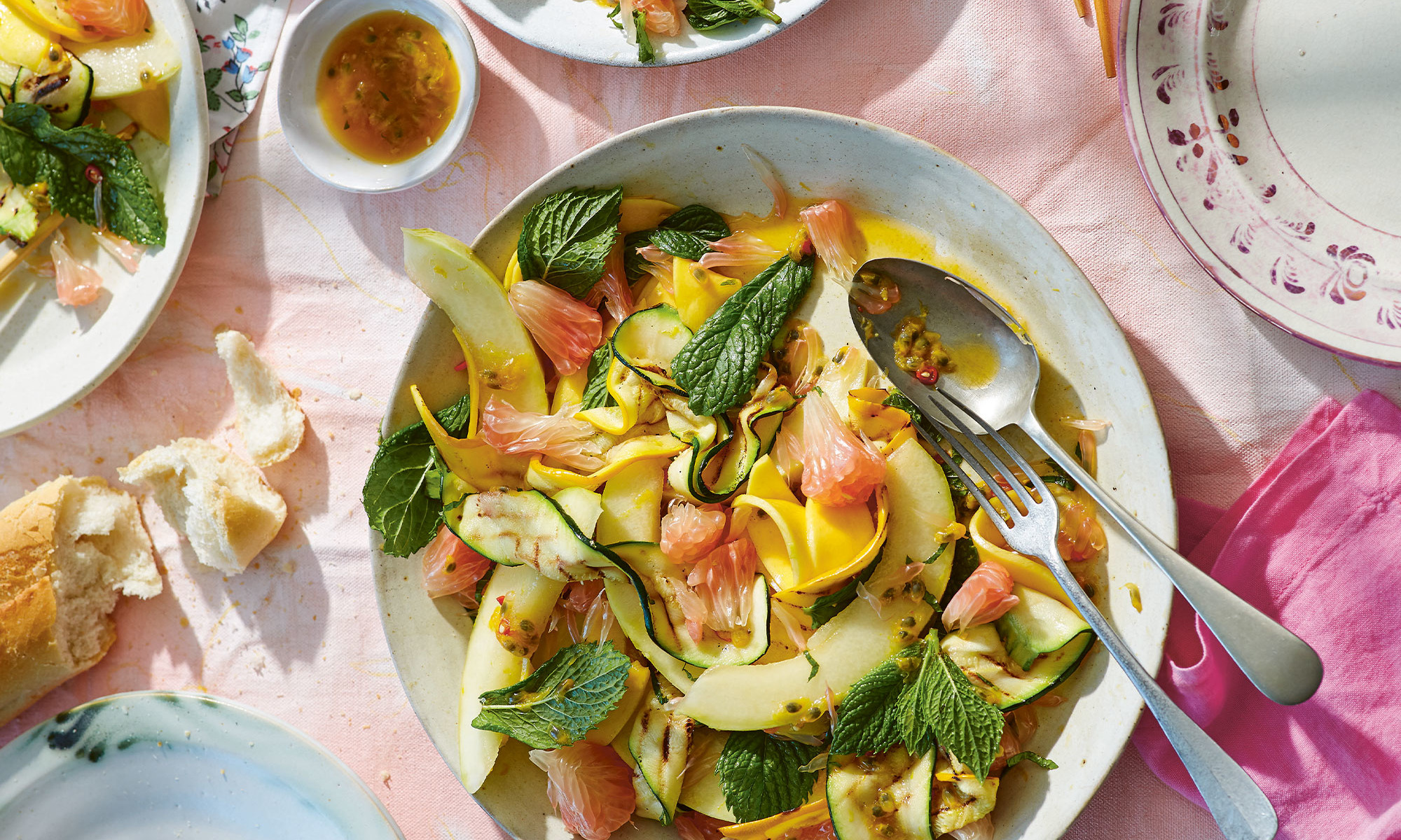 You'll Want To Eat This Mango & Melon Salad All Summer Long