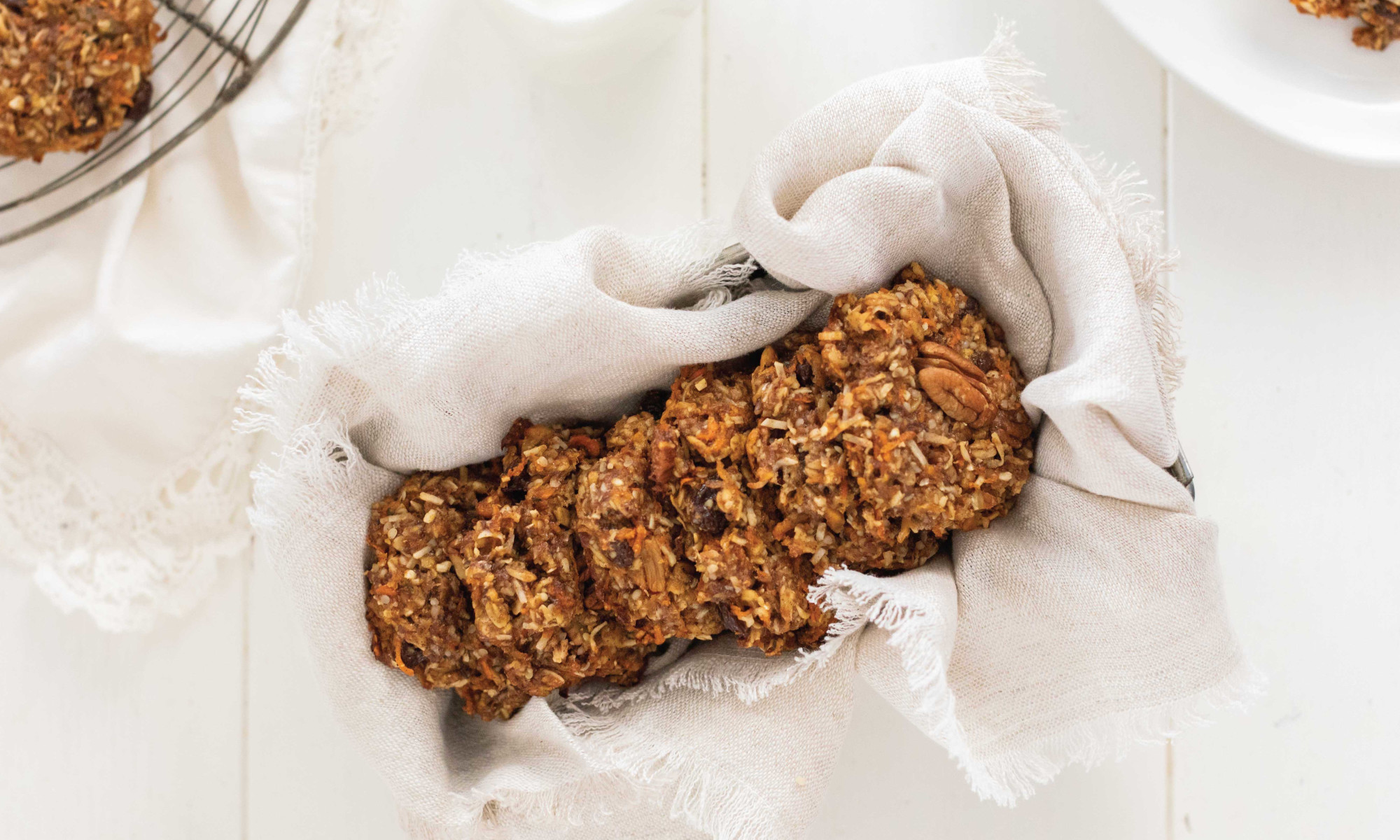 These Breakfast Cookies Feature Fiber, Protein, Fruit & Even A Vegetable