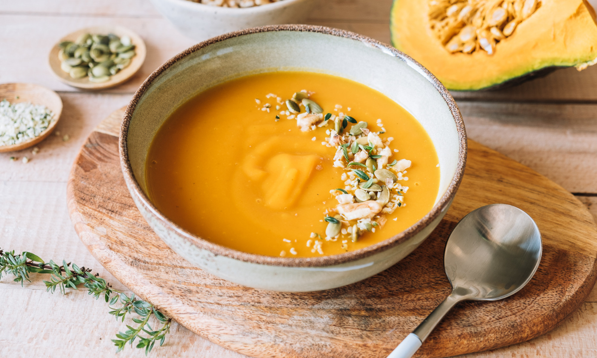 A Pumpkin Soup Recipe With DigestionSupporting Ingredients* KITTYC29