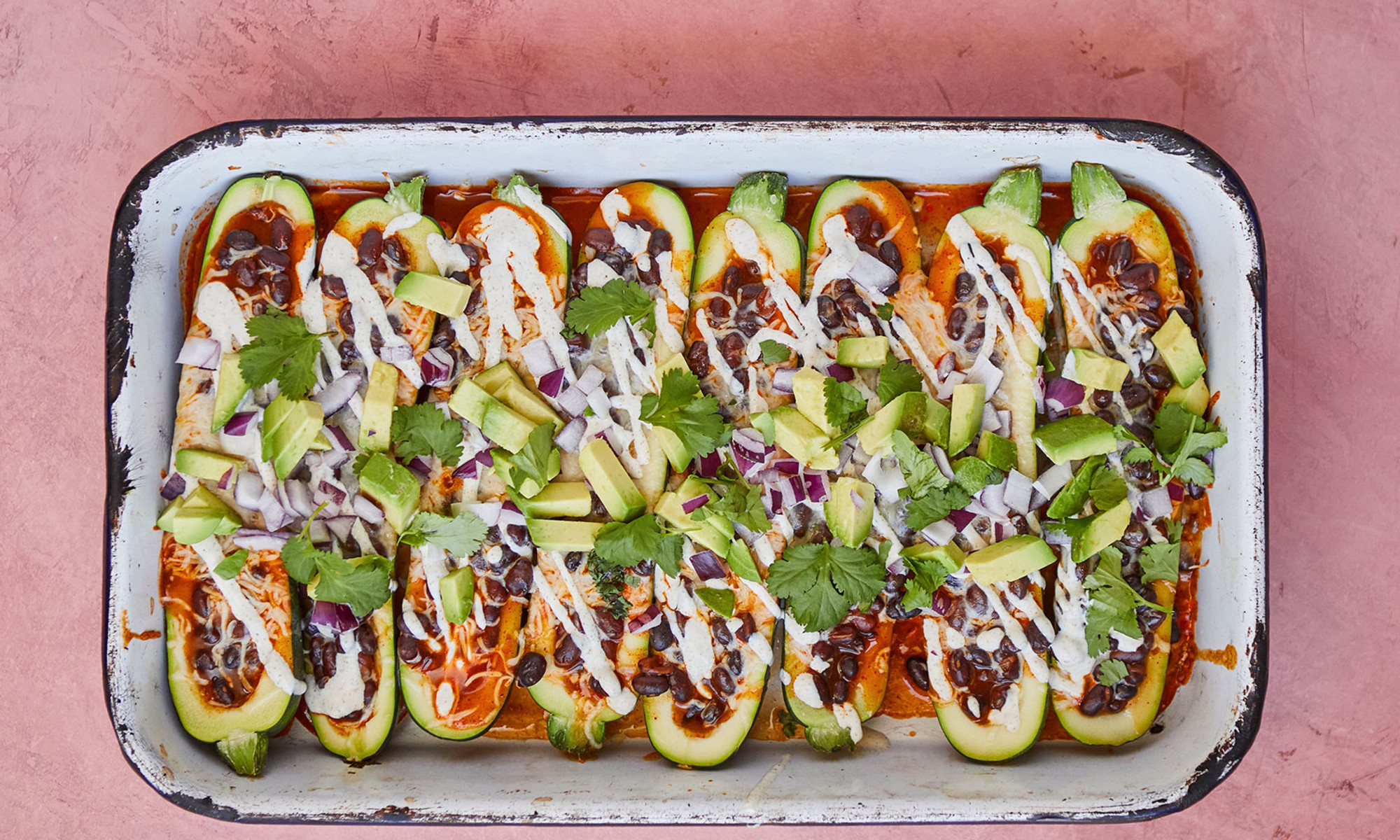 This Fun, Low-Carb Take On Enchiladas Is The Perfect Easy Weeknight Meal