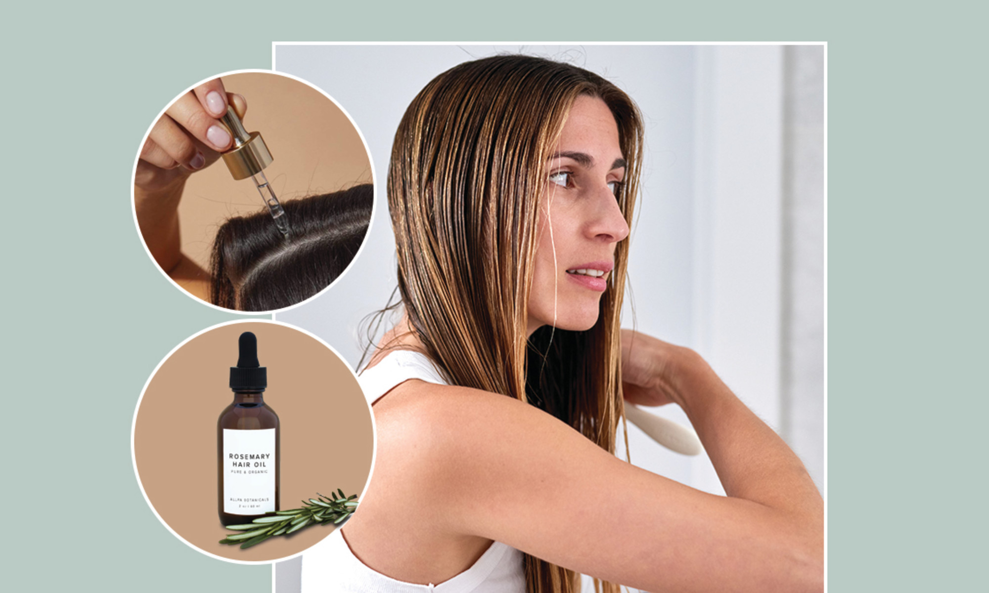 Hair Growth Oil - Hair Treatment with Argan Oil and Organic Castor Oil for  Hair Growth - Hair Oil for Dry Scalp, Damaged Hair, Dandruff & Hair Loss -  Hair Growth Serum