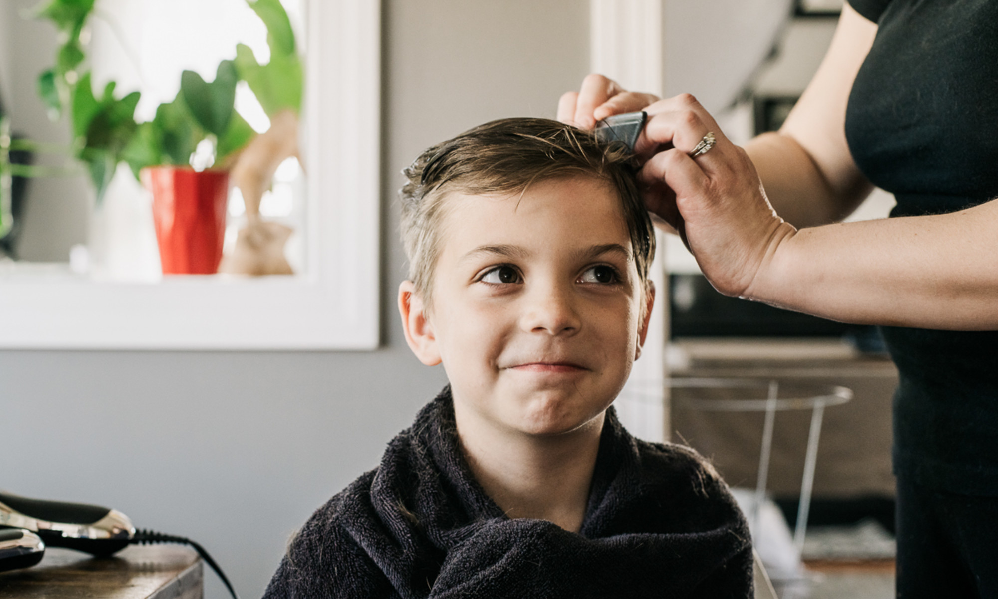How To Cut Kids' Hair At Home: Easy Tips From Stylists | mindbodygreen