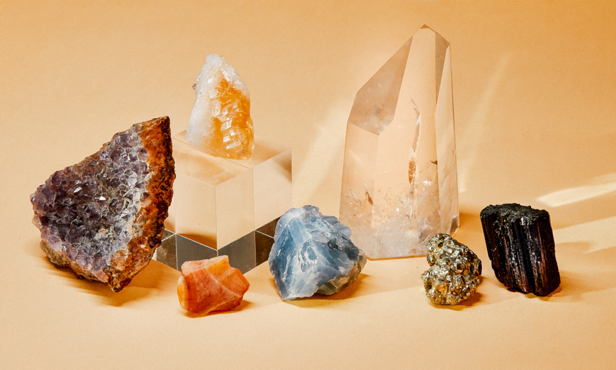 Amethyst - Tiny Crystals Bag - Crystal Dreams World