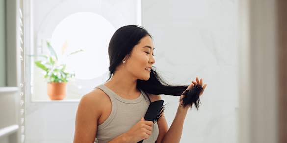 Image of Coloring My Hair Made It Prone To Breakage — This Helped My Damaged Ends