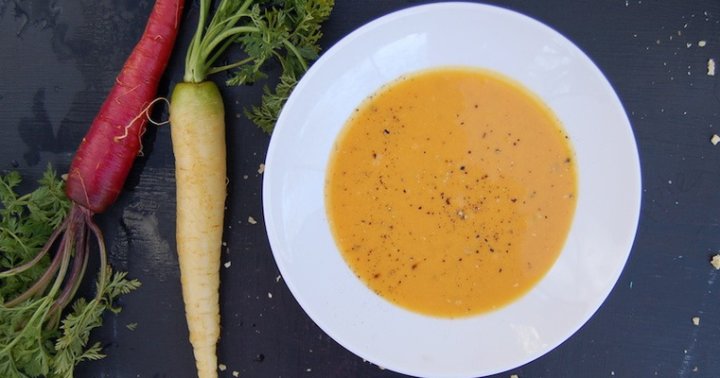 Warming Vegan Carrot Ginger Soup Mindbodygreen