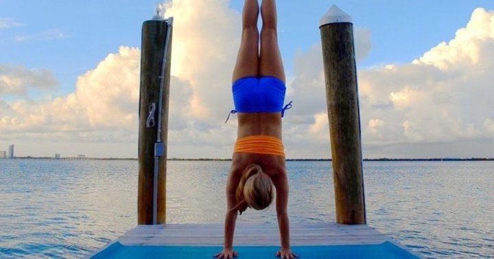 How To Build Strength To Do Handstand Video Mindbodygreen