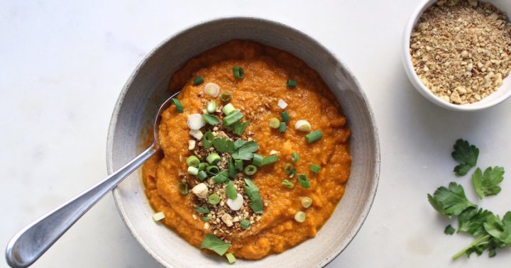 Roasted Carrot Ginger And Miso Soup Recipe Mindbodygreen