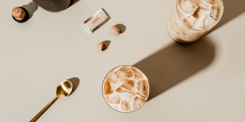 This Easy Shaken Mocha Espresso Has A Healthy Twist (&amp; Zero Added Sugar)