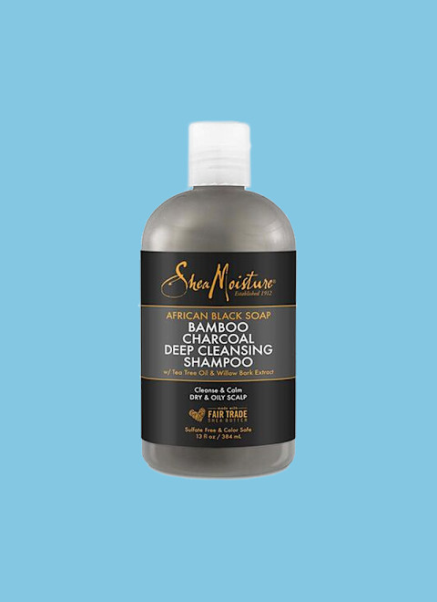 Shea Moisture African Black Soap Bamboo Charcoal Deep Cleansing Shampoo Shea Moisture African Black Soap Bamboo Charcoal Deep Cleansing Shampoo