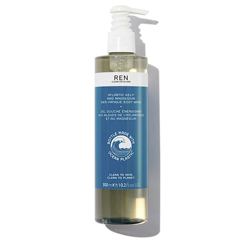 Atlantic Kelp and Magnesium Anti-Fatigue Body Wash - 100% Recycled Plastic, REN Clean Skincare Atlantic Kelp and Magnesium Anti-Fatigue Body Wash - 100% Recycled Plastic, REN Clean Skincare