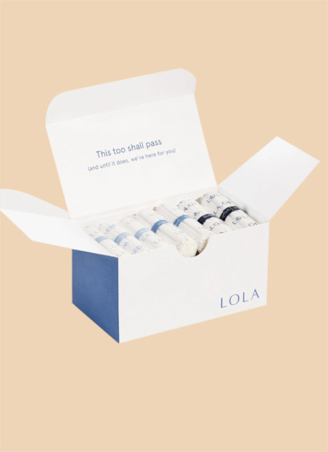 Lola organic tampon pack Lola organic tampon pack
