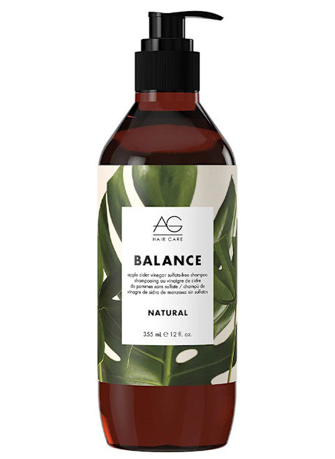 AG Hair Natural Balance Apple Cider Vinegar Sulfate-Free Shampoo AG Hair Natural Balance Apple Cider Vinegar Sulfate-Free Shampoo