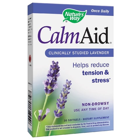 Nature's Way Calm Aid supplement box