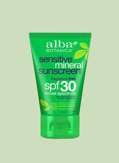 Alba Botanica Fragrance Free Sunscreen Lotion