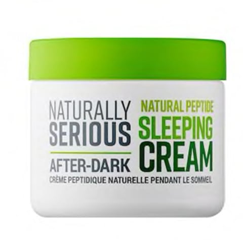 Naturally Serious After-Dark Natural Peptide Sleeping Cream