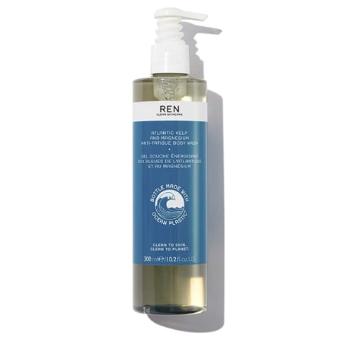 Atlantic Kelp and Magnesium Anti-Fatigue Body Wash - 100% Recycled Plastic, REN Clean Skincare