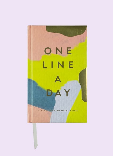 moglea one line a day memory book